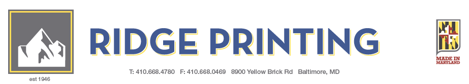 Ridge Printing logo